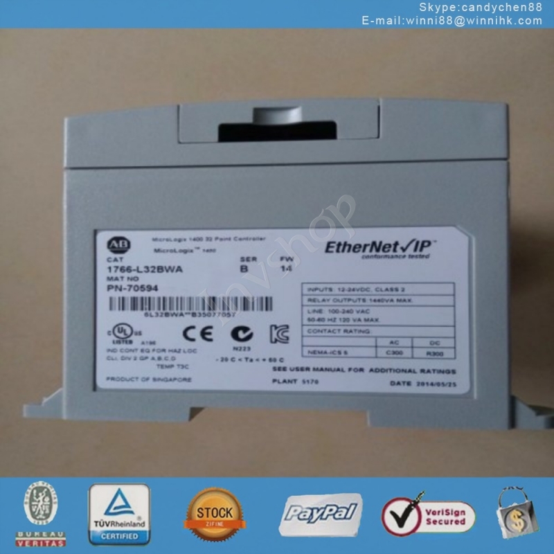 Bradley 1766-L32BWA MicroLogix 1400 Controller