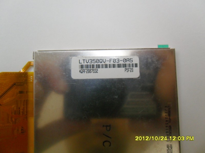 LTE700WQ-F04 RGB 7.0 Inch Samsung LCD Panel 480 × 234 Resolution VGA Panel