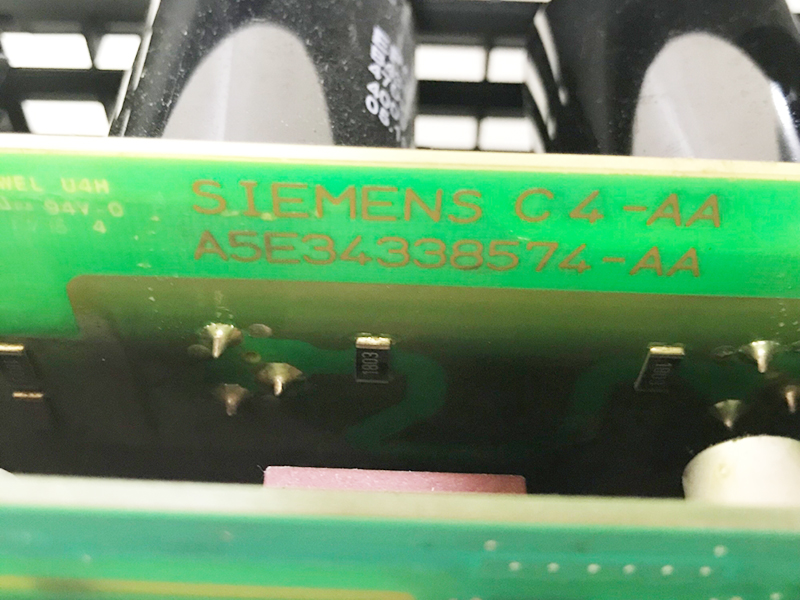 Siemens Demontagekarte A5E34338574-AA