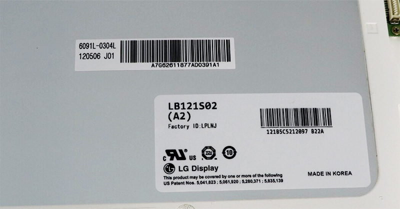 LB121S02(A2) LG.Philips 12.1inch lcd display LB121S02-A2 LB121S02 A2