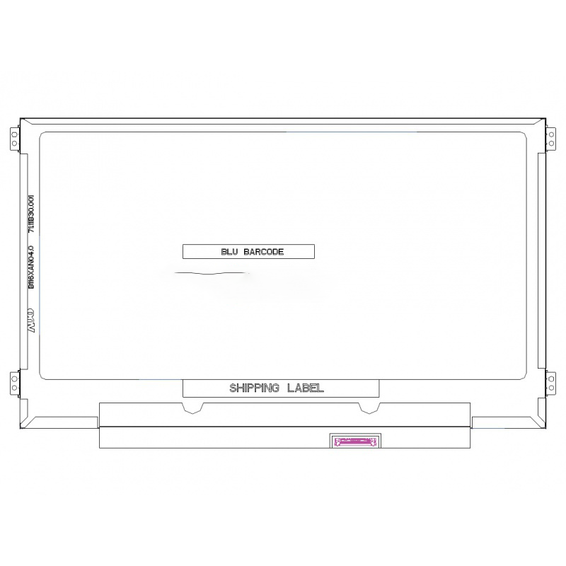 B116XAN06.1 AUO 11.6inch 1366×768 LCD DISPLAY