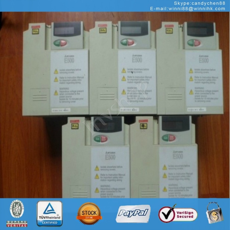 for Mitsubishi Used 750W FR-E540-0.75K-EC inverter 60 days warranty