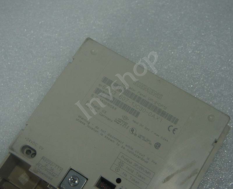 HMI SIMATIC OP7 6AV3607-1JC30-0AX1 Ninety percent New