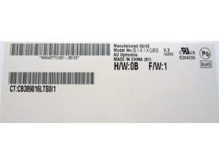 B141XG09 V3 AUO 14.1