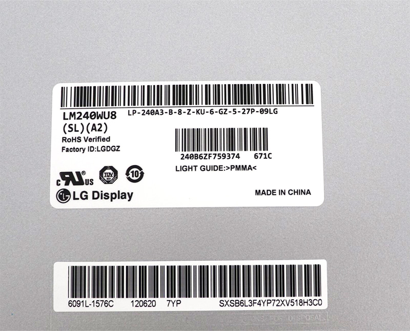LM240WU8-SLA2 TFT-LCD-Anzeige