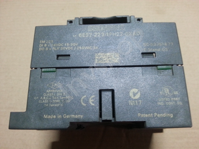 6es7223-1ph22-0xa0 siemens plc modul verwendet