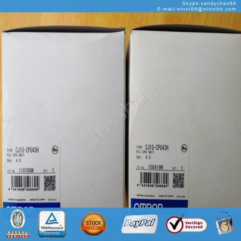 CJ1G-CPU43H PLC Used for OMRON 60 days warranty