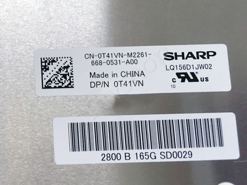 LQ133T1JW02 13.3 inch SHARP 2560*1440 LCD PANEL