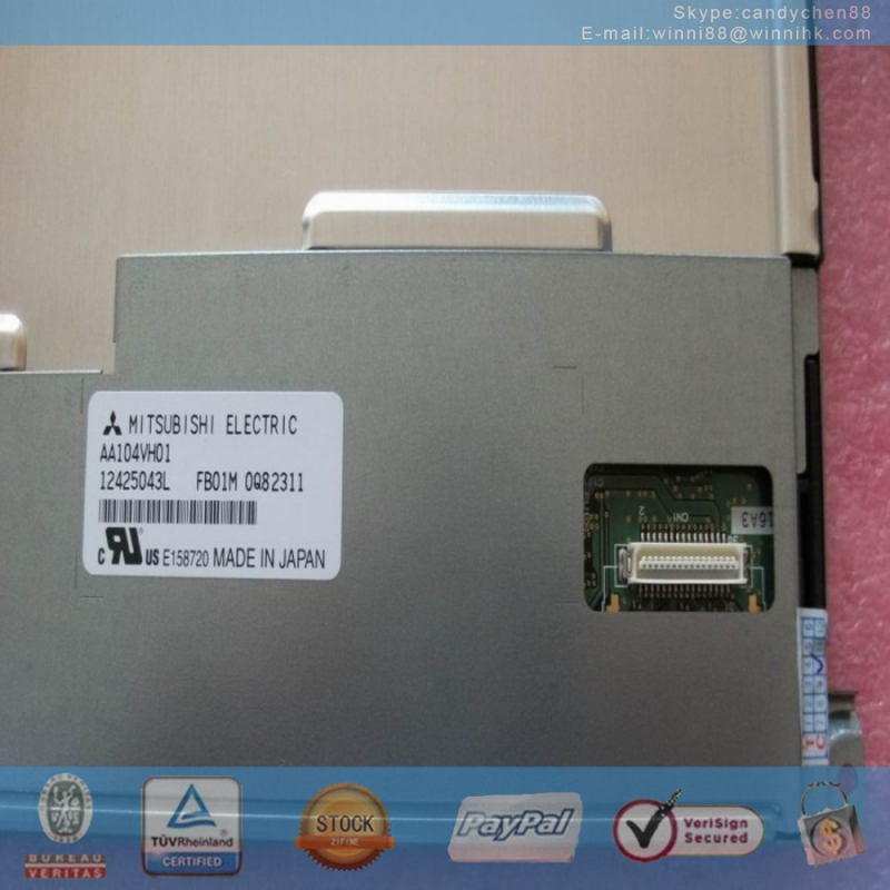 New 10.4 inch MITSUBISHI AA104VH01  lcd display 640*480 AA104VH01 LCD PANEL for MITSUBISHI