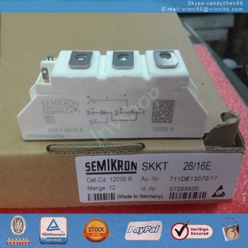 SKKT26/16E SKKT2616E SKKT26-16E SEMIKRON