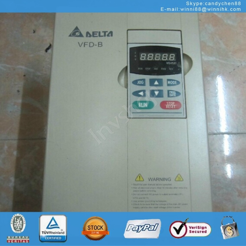 Delta inverter VFD075B43A 380V 7.5KW