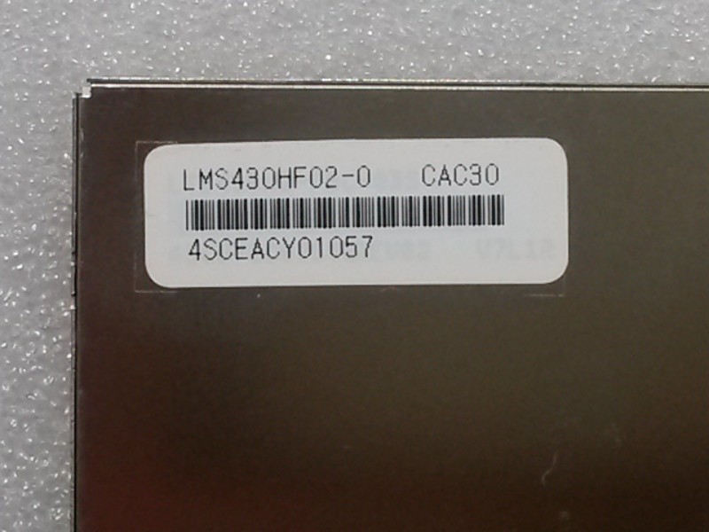 4.3'' Samsung LCD Monitor Edge Light Type With Anti - Glare LMS430HF02