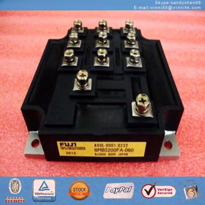 NeUe 6mbi200fa-060 6MBI200FA060 Fuji - modul a50l-0001-0222