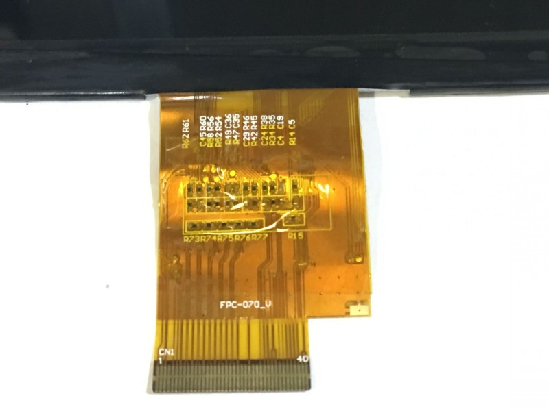 EE070NA - 01D Hard coating lcd Chimei flat panel Active Area 153.6×90 mm