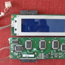 5.2 zoll lcd - display optrex stn - resolution 240 × 64 dmf5010nbu-fw