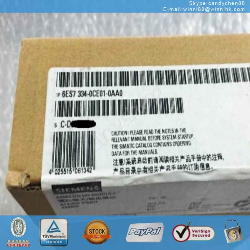 6es7334-0ce01-0aa0 plc siemens 60 tage garantie verwendet