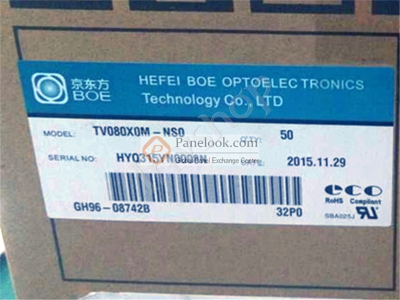 TV080X0M-NS0 BOE 8inch lcd display New and Orignal