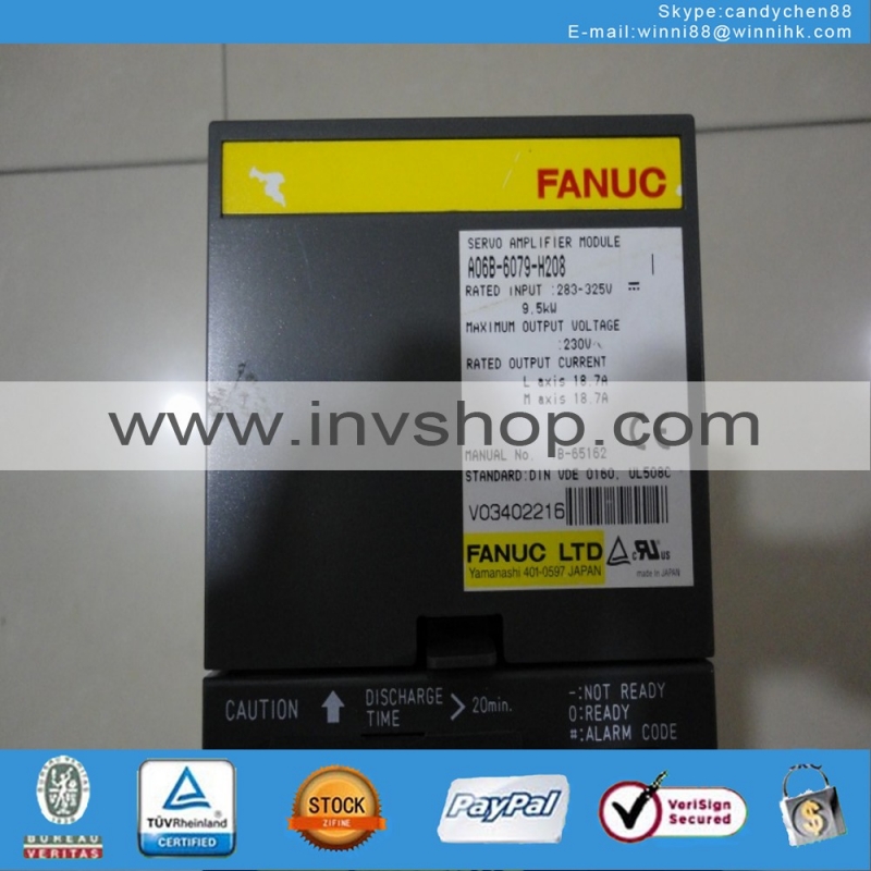 new A06B-6117-H105 FANUC Servo Amplifier