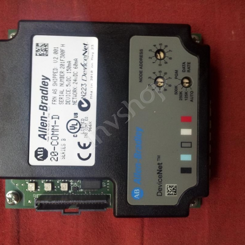 20-comm-d 01 einheit allen bradley mitteilung karte