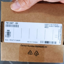 NEW 781397-01 NI9222 ±10 V,500 kS/s/ch,16-Bit Voltage input module