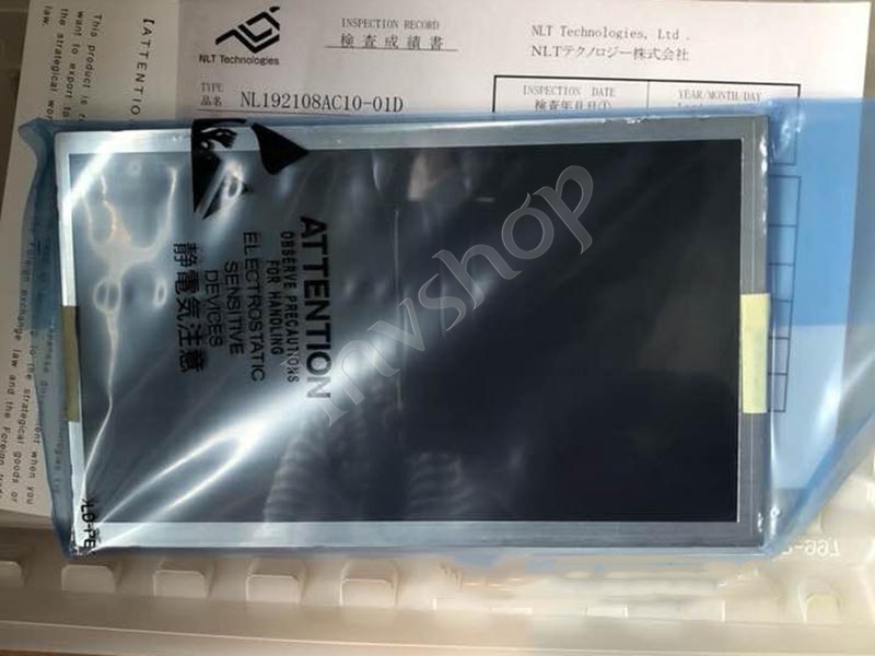 NL192108AC10-01D NLT 9inch LCD Panel New and Original