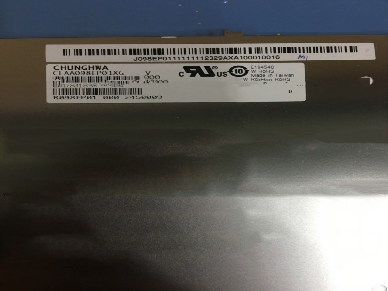 CLAA090NA06CW 9inch CPT Industrial LCD Displays 40 pins Signal Interface