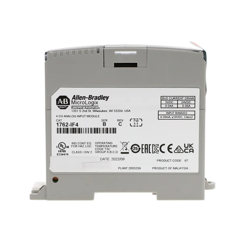NEW AB PLC module 1762-IF4