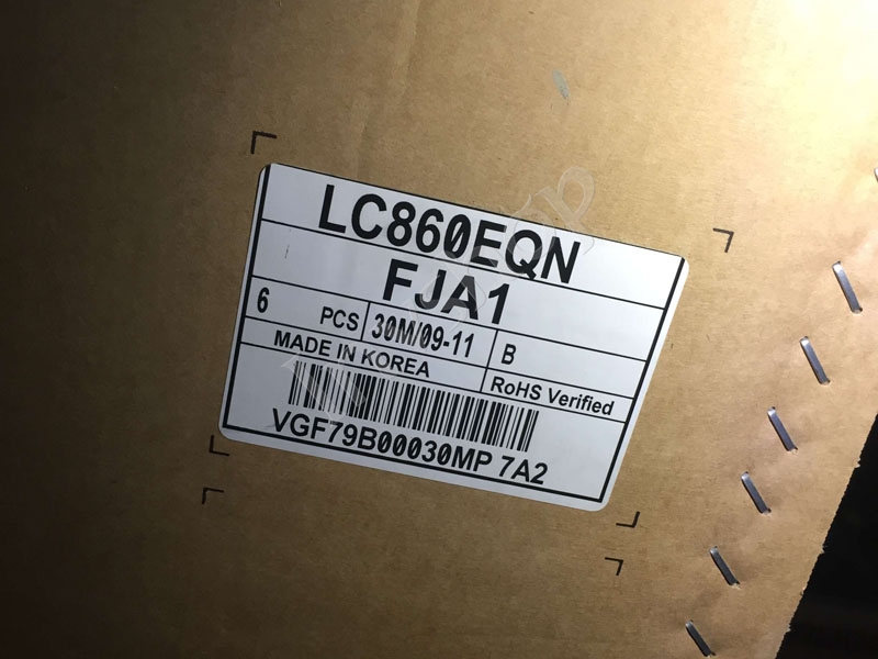 lc860eqn-fja1 86inch neue lcd - panel und original verpackt