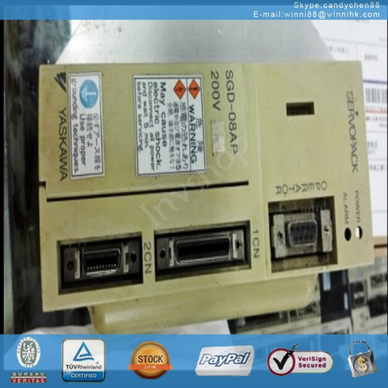 SGD-08AP Servo Driver Used for Yaskawa 60 days warranty