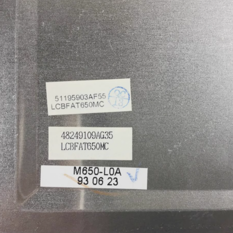 M650-L0A LCBFAT650MC LCD Screen Display Panel