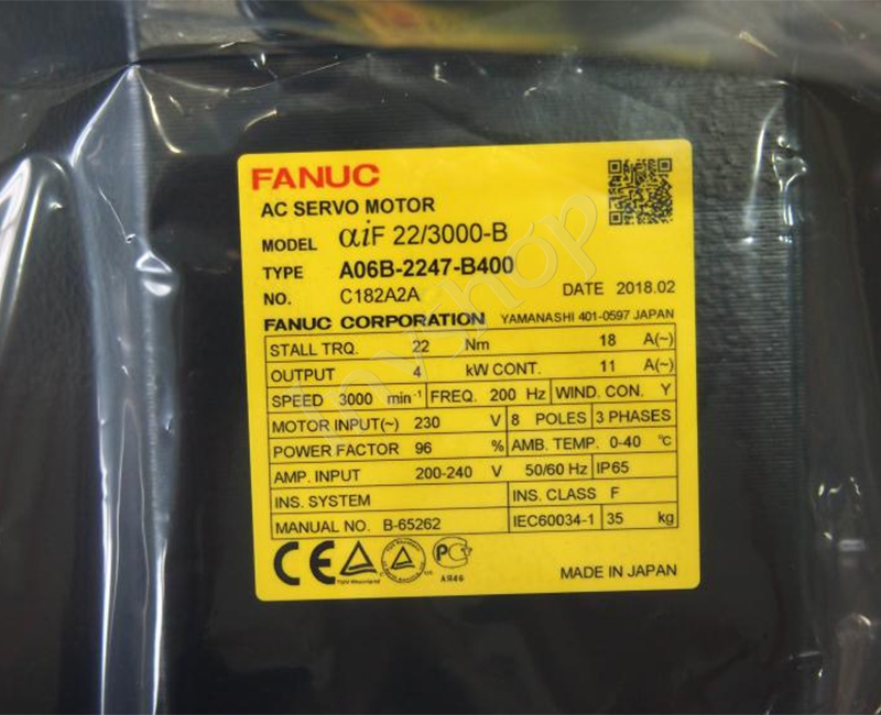 A06B-2247-B400 Fanuc Servo motor