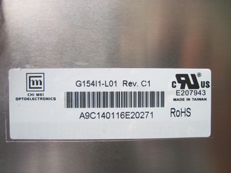 8.0 Inch CHIMEI INNOLUX A-Si TFT Lcd Panel Resolution 1024 × 768 EJ080NA-04B