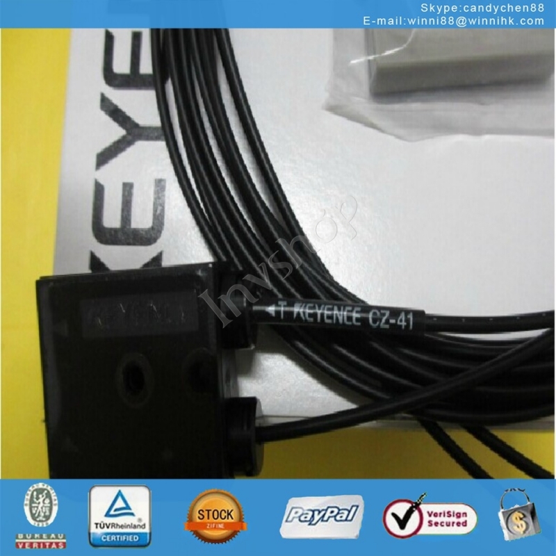 New CZ-41 Keyence Fiberoptic Sensor