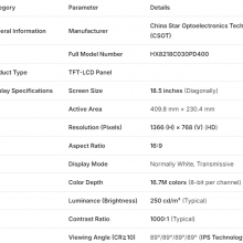 HX8262-A000PD400 IC NEW AND ORIGINAL BOX