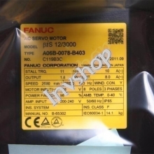 FanucÂ BIS12/3000 A06B-0078-B403 GE Servo Motor