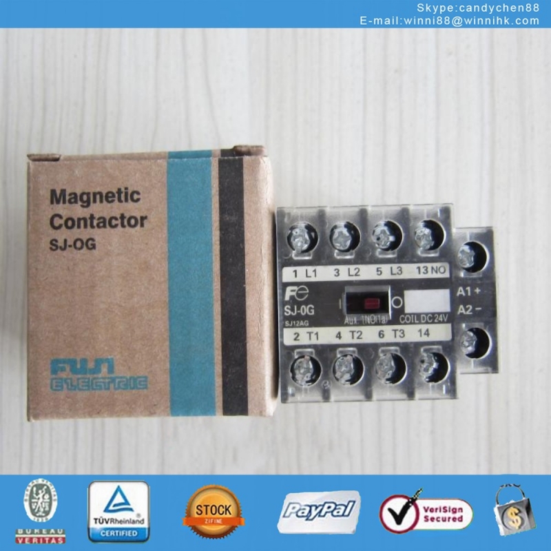 new SJ-0G Fuji dc contactor DC24V