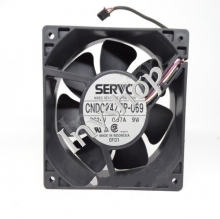 new SERVO CNDC24Z7P-069 fan 24V 0.37A 9W 120*120*38mm 3pin