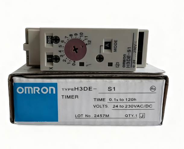 new OMRON H3DE-S1 Set the time relay