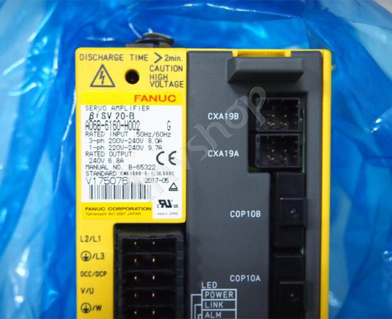 A06B-6160-H002 Fanuc Servo Amplifier New and Original
