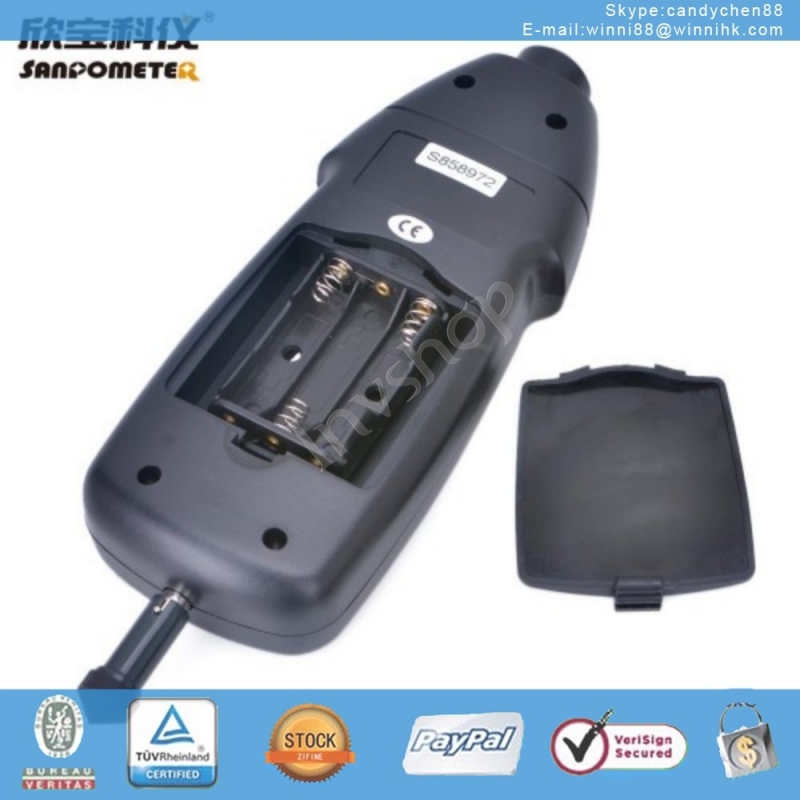 new DT2236B 2 in1 Contact Tachometer RPM Surface Speed Tester