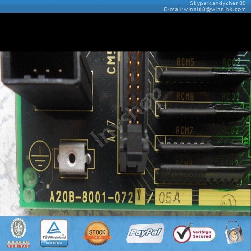 for operator panel Used A20B-8001-0721 21I 60 days warranty