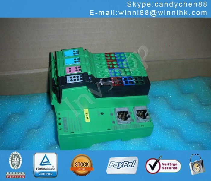 PLC CONTAD USED ETHERNET 2TX-PAC PHOENIX