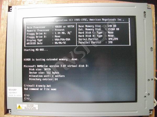 LQ10DH15 neu und Original scharfe 10,4-Zoll-LCD-Panel