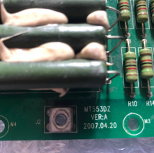 MT553Dz Inverter resistor plate