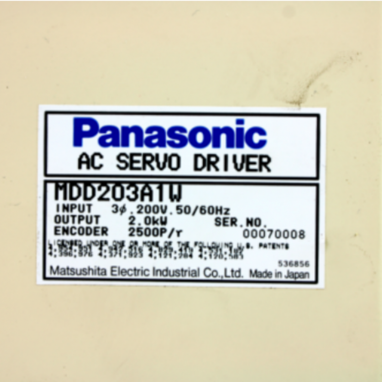 mdd203a1w ac servo - fahrer