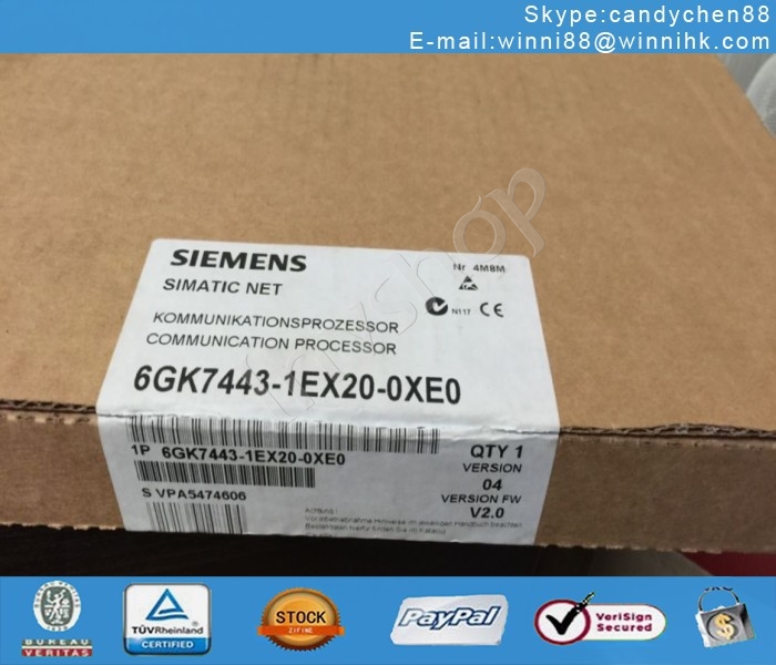 neue Siemens 6gk7443-1ex20-0xe0 Kommunikationsmodul