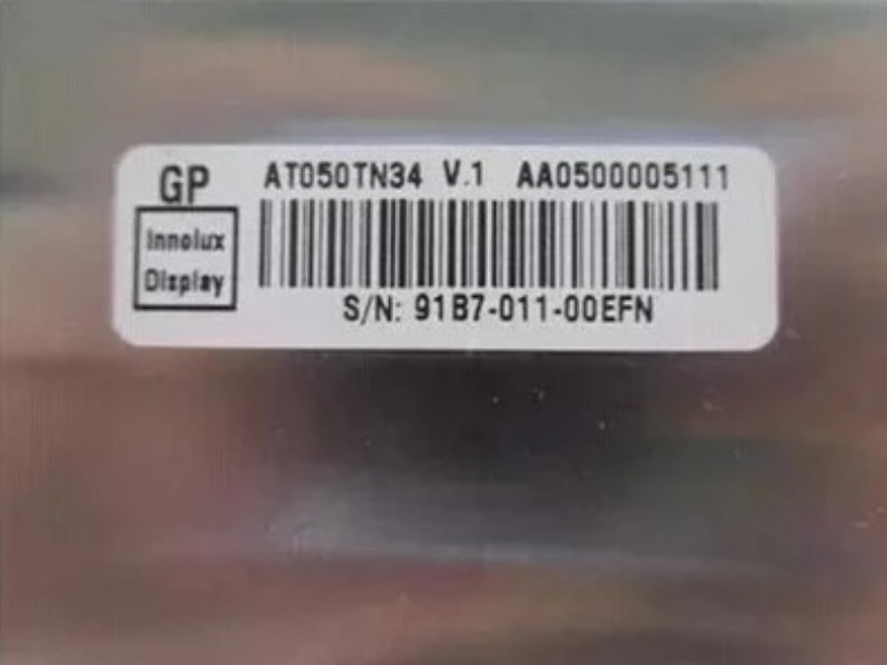 Innolux 5 Inch 480×272 Resolution LCD Panel For Notebook Laptop AT050TN34 V.1