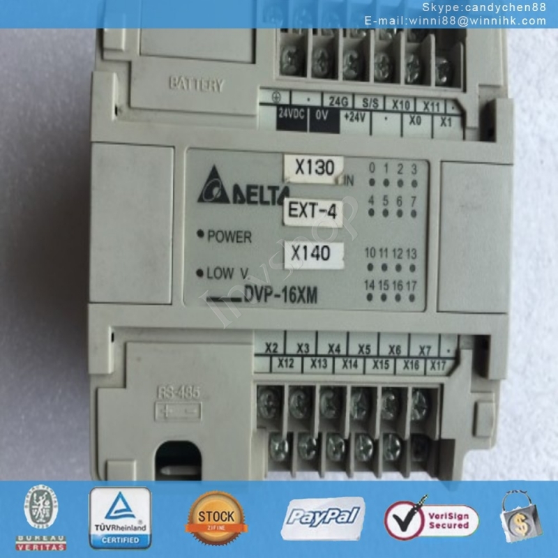 Delta new DVP16XM11N PLC 16DI Digital Module brand