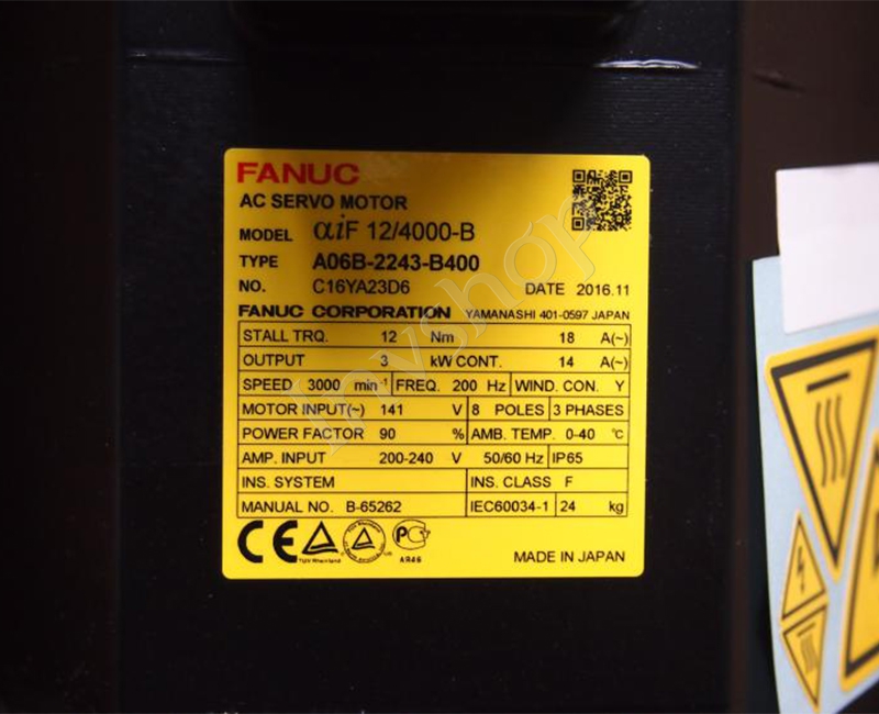 A06B-2227-B100 Fanuc Servo motor