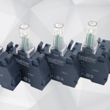 ZBV-B1EC 24v Schneider White indicator module